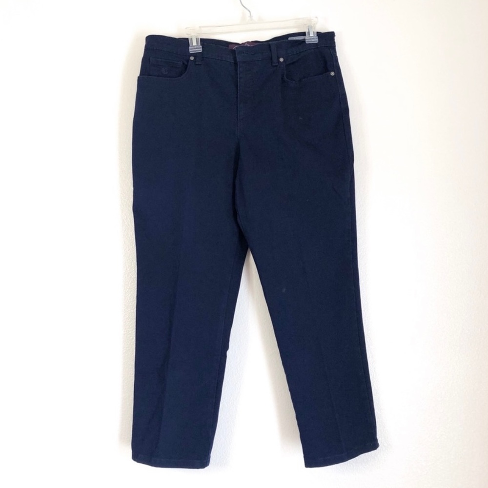 Gloria Vanderbilt Dark Blue Jean Denim Pants